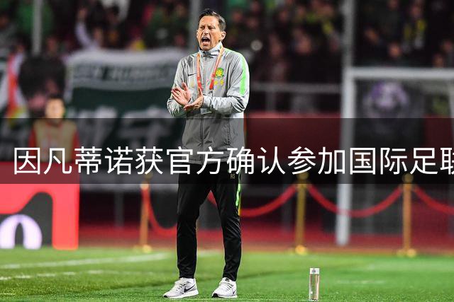 因凡蒂诺获官方确认参加国际足联主席连任竞选